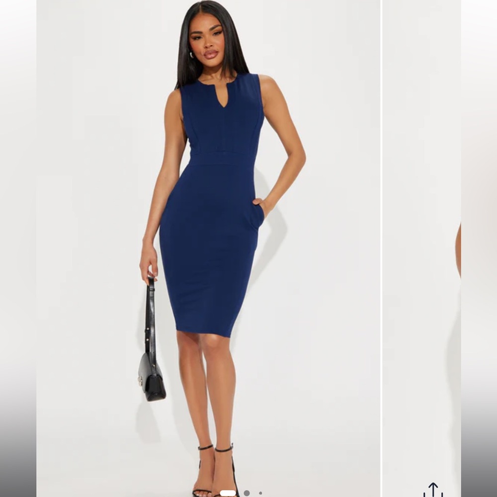 Cubicle Cutie Midi Dress